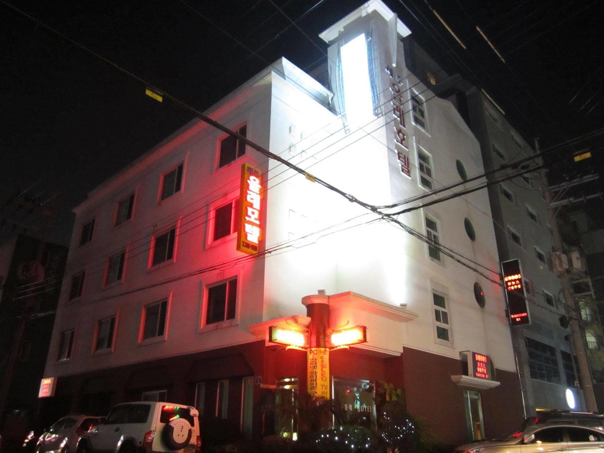 Jeju Olleh Hotel Exteriör bild